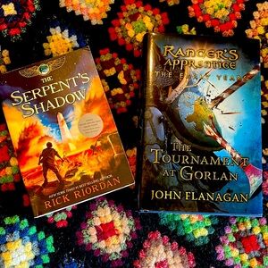 Ranger’s Apprentice The Early Years #1 and Rick Riordan’s The Serpent’s Shadow